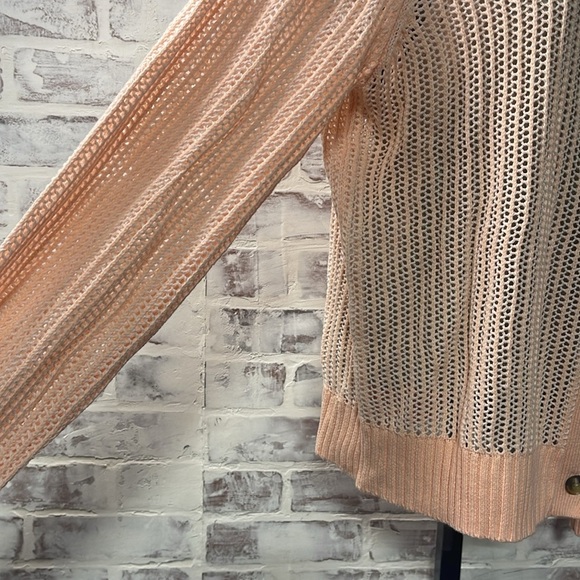 D & co mesh sweater women’s small - Picture 4 of 6